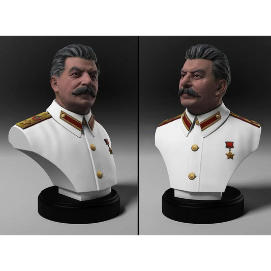 50mm BUST Resin Model Kit Joseph Stalin WW2 Unpainted - Model-Fan-Store