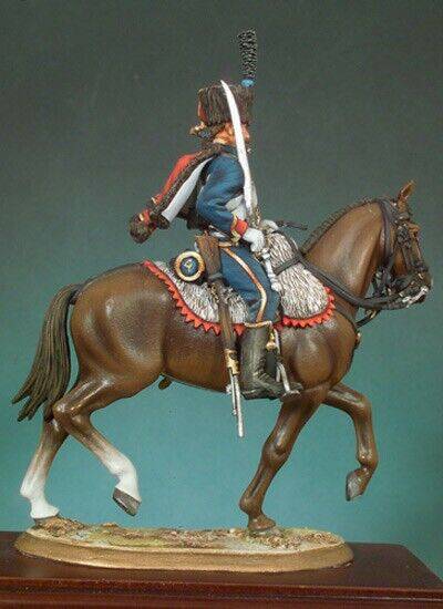 1/32 54mm Resin Model Kit Napoleonic Wars French Hussar Unpainted