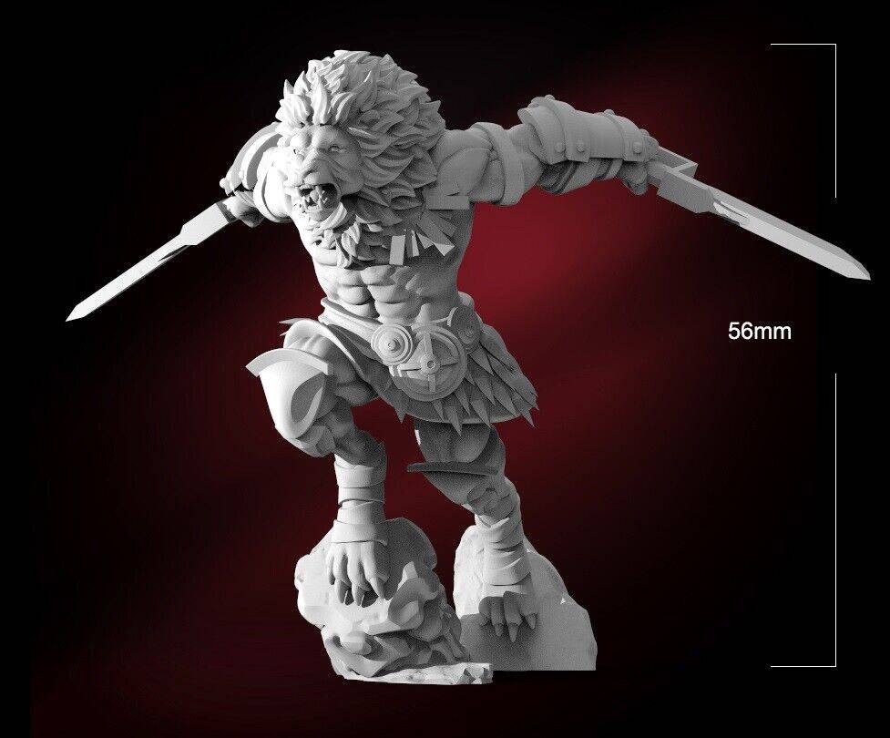 56mm Resin Model Kit The Lion King Fantasy Unpainted - Model-Fan-Store