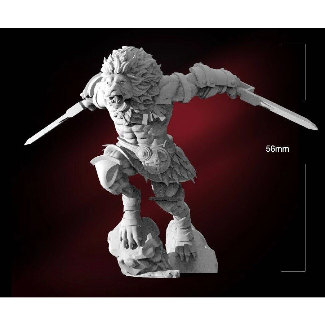56mm Resin Model Kit The Lion King Fantasy Unpainted - Model-Fan-Store