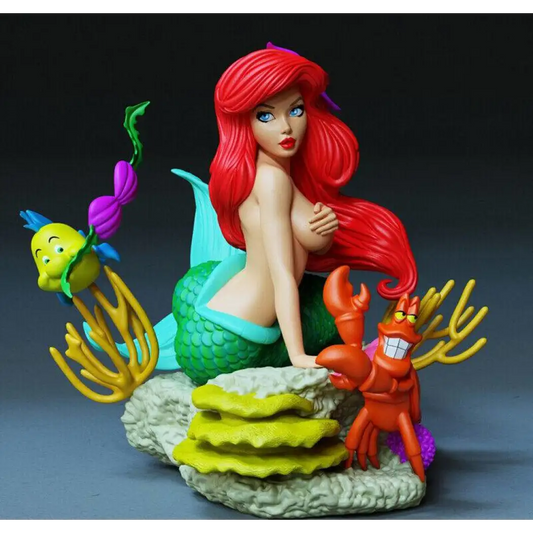 60mm 3D Print Model Kit Nudes Beautiful Girl Woman Mermaid Unpainted XXX - Model-Fan-Store