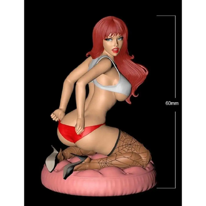 60mm 3D Print Model Kit Nudes Beautiful Girl Woman Striptease Unpainted - Model-Fan-Store