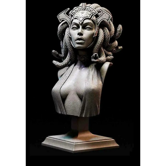 60mm BUST 3D Print Model Kit Beautiful Girl Medusa Fantasy Unpainted - Model-Fan-Store