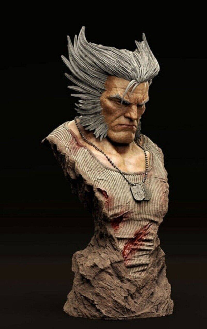 60mm BUST 3D Print Superhero Model Kit Werewolf Man Unpainted - Model-Fan-Store