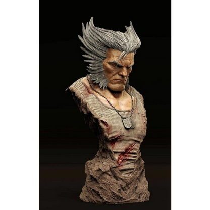 60mm BUST 3D Print Superhero Model Kit Werewolf Man Unpainted - Model-Fan-Store