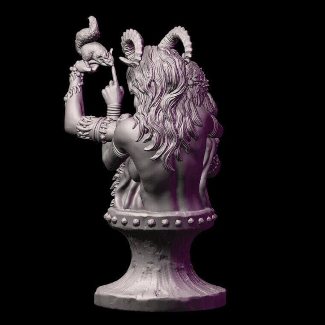 60mm BUST Resin Model Kit Sorceresses Enchantress Unpainted - Model-Fan-Store