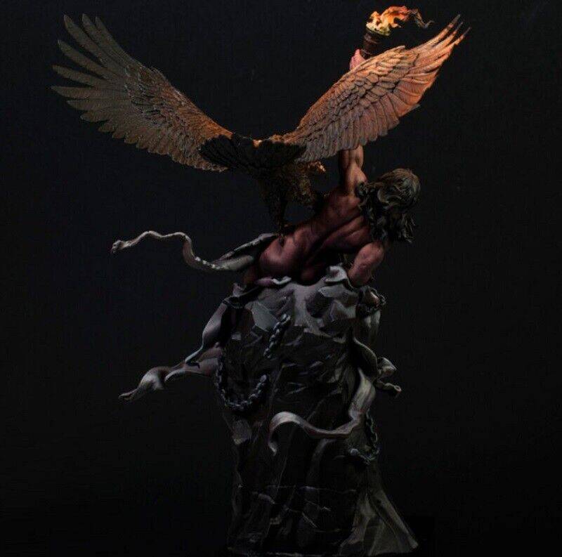 70mm Resin Model Kit Warrior Prometheus and the Eagle Unpainted - Model-Fan-Store