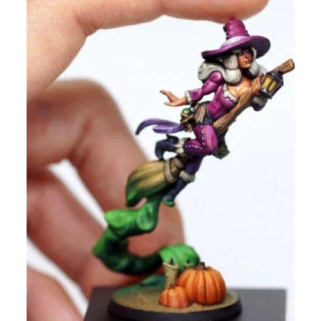 75mm Resin Model Kit Beautiful Girl Witch Sorceress Unpainted - Model-Fan-Store