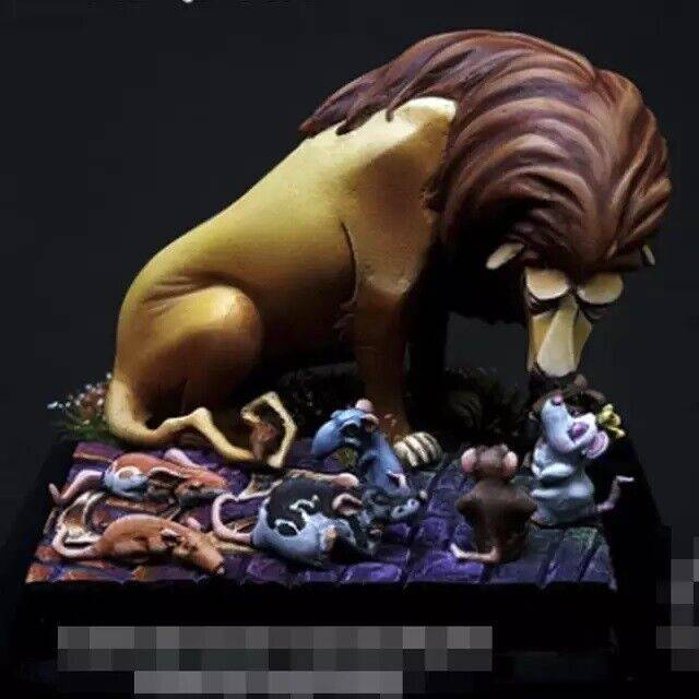 Leo R Model Kit 75mm Resin Model Kit Leo The Lion King Miniature Unpainted – Model-Fan ...