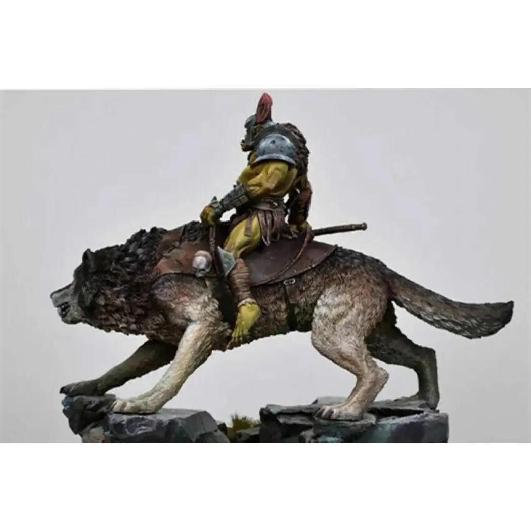 75mm Resin Model Kit Monster and Wolf (NO BASE) Unpainted - Model-Fan-Store