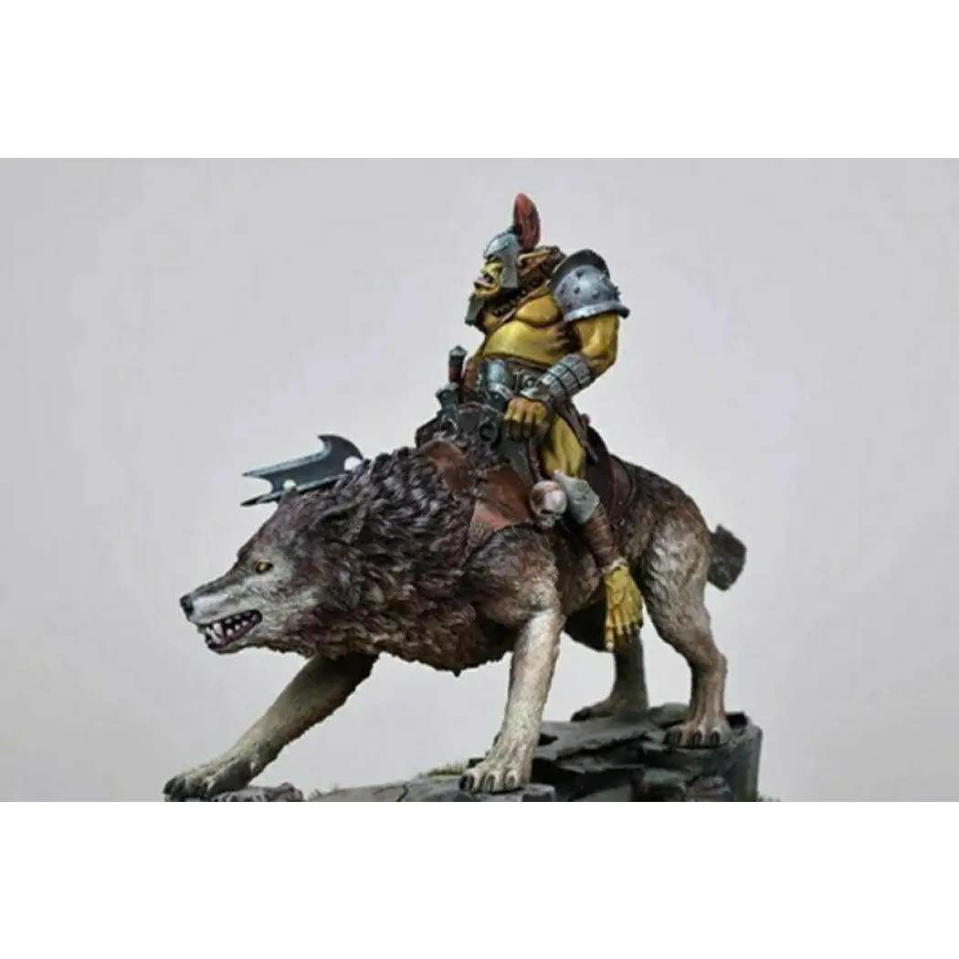75mm Resin Model Kit Monster and Wolf (NO BASE) Unpainted - Model-Fan-Store