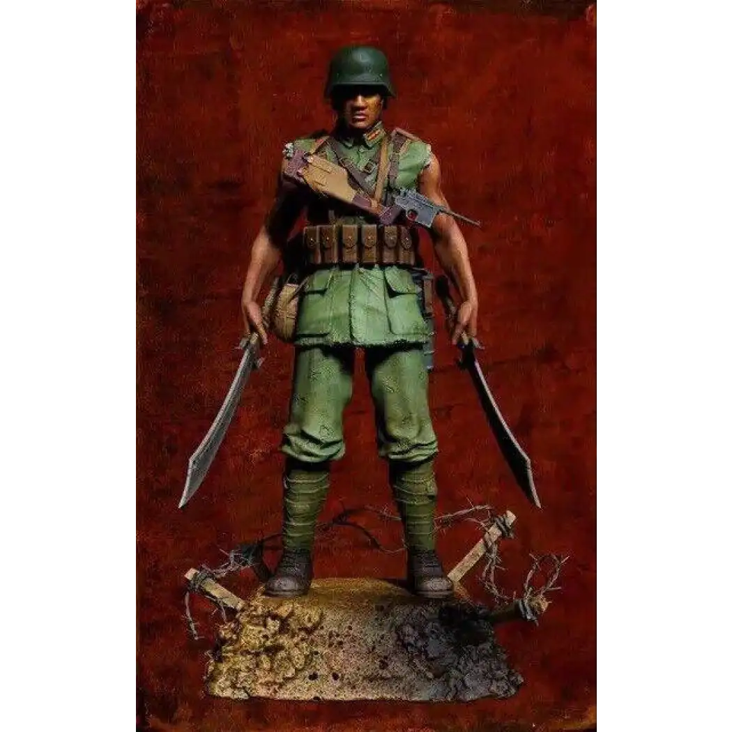 75mm Resin Model Kit Vietnamese Soldier Unpainted - Model-Fan-Store