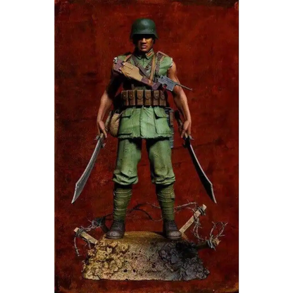 75mm Resin Model Kit Vietnamese Soldier Unpainted - Model-Fan-Store