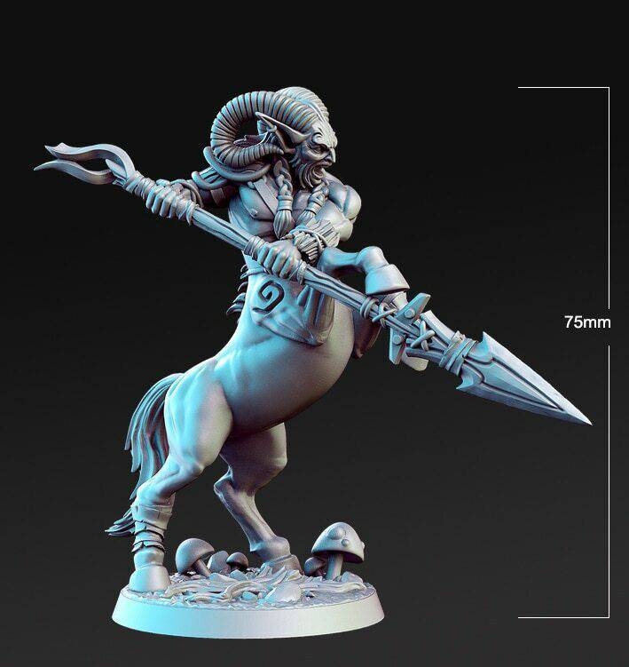 75mm Resin Model Kit Warrior Centaur Unpainted - Model-Fan-Store