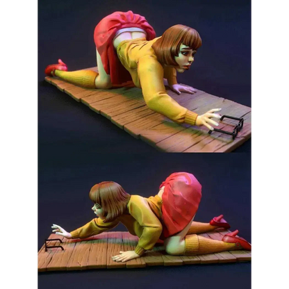80mm 3D Print Model Kit Nudes Beautiful Girl Woman Velma Unpainted - Model-Fan-Store