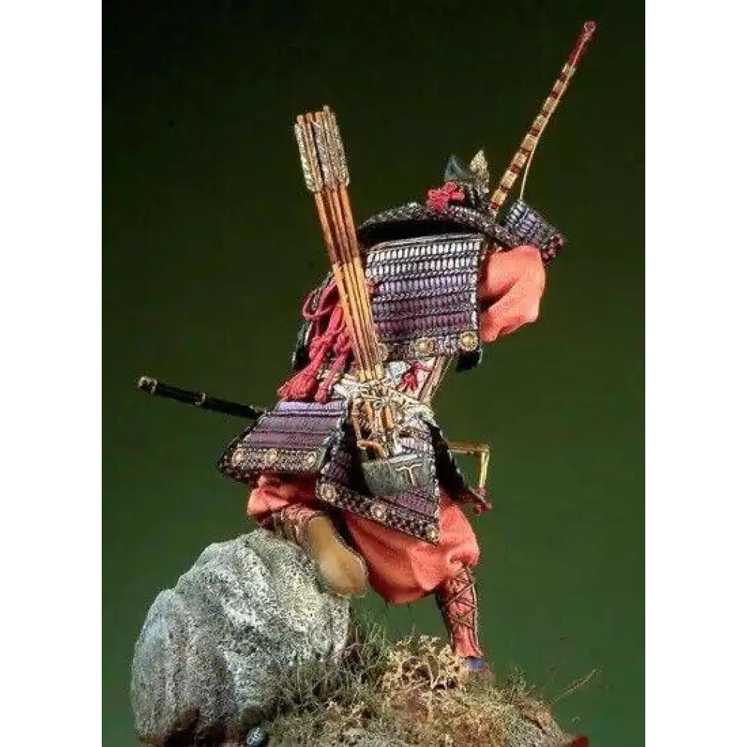 90mm Resin Model Kit Japanese Samurai Generals Archer Warrior Unpainted - Model-Fan-Store