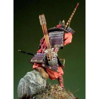 90mm Resin Model Kit Japanese Samurai Generals Archer Warrior Unpainted - Model-Fan-Store