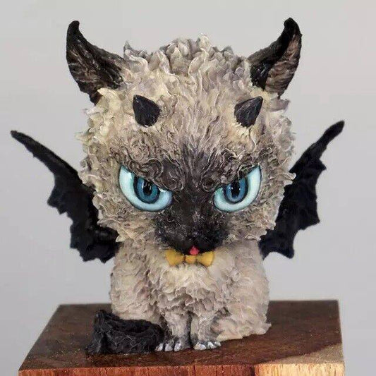 Resin Model Kit Animal Devil Devil Cat Kid Bes Unpainted - Model-Fan-Store