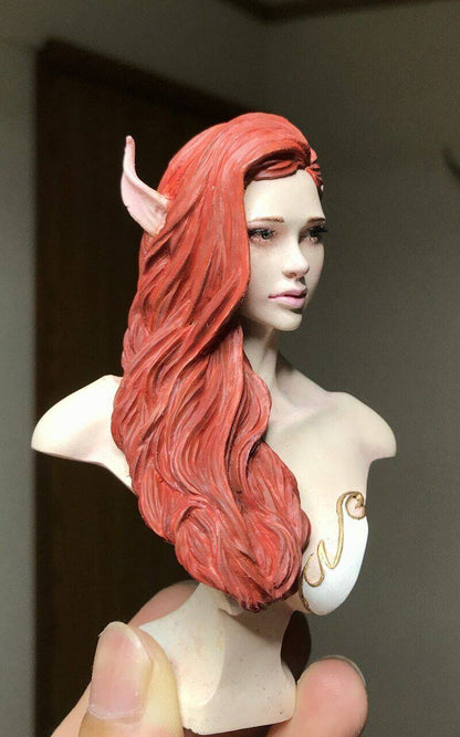 Resin Model Kit Beautiful Girl Woman Elf Fantasy Unpainted - Model-Fan-Store