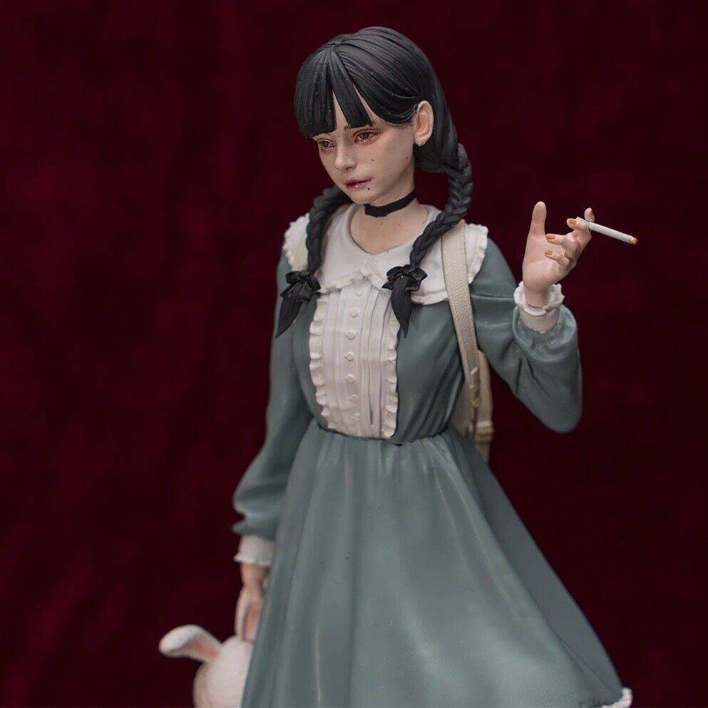 Resin Model Kit Girl Smoking Fantasy Unpainted - Model-Fan-Store