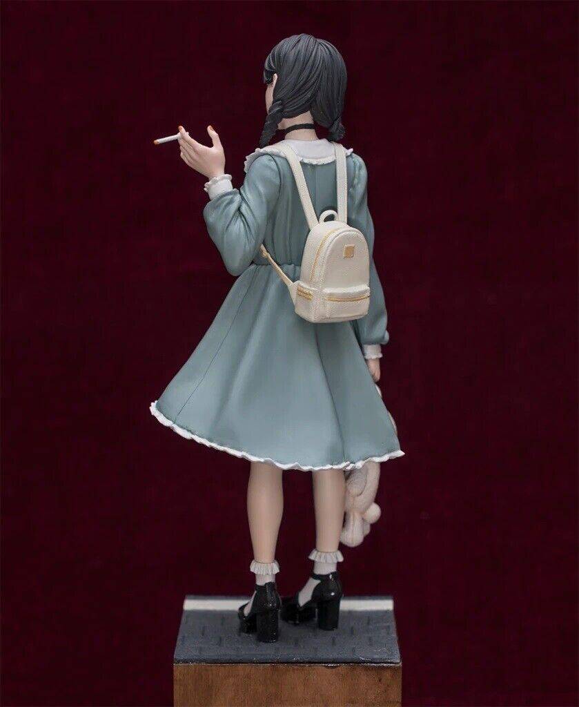 Resin Model Kit Girl Smoking Fantasy Unpainted - Model-Fan-Store