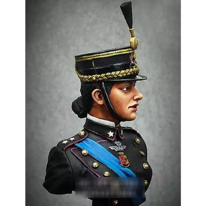 1/12 BUST Resin Model Kit Italy Military Beautiful Girl Unpainted - Model-Fan-Store