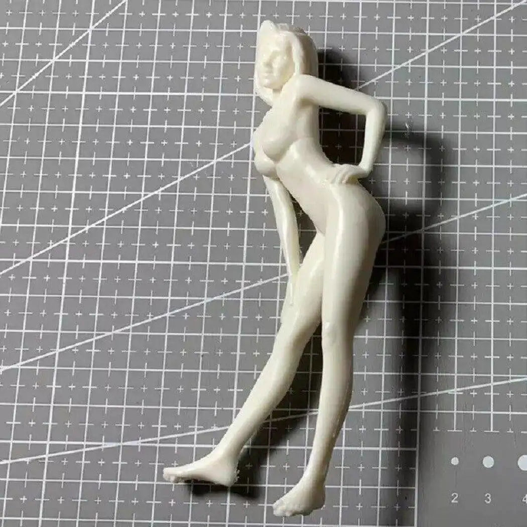 1/12 Resin Model Kit Asian Beautiful Girl Woman Bikini Beach Unpainted - Model-Fan-Store