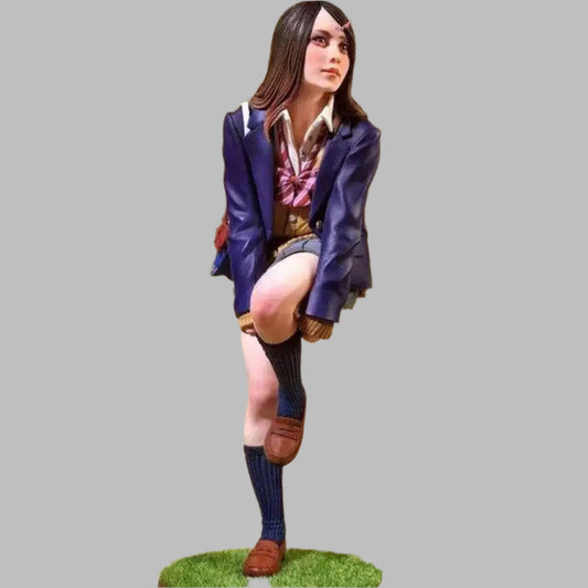 1/12 Resin Model Kit Asian Beautiful Girl Woman Unpainted - Model-Fan-Store