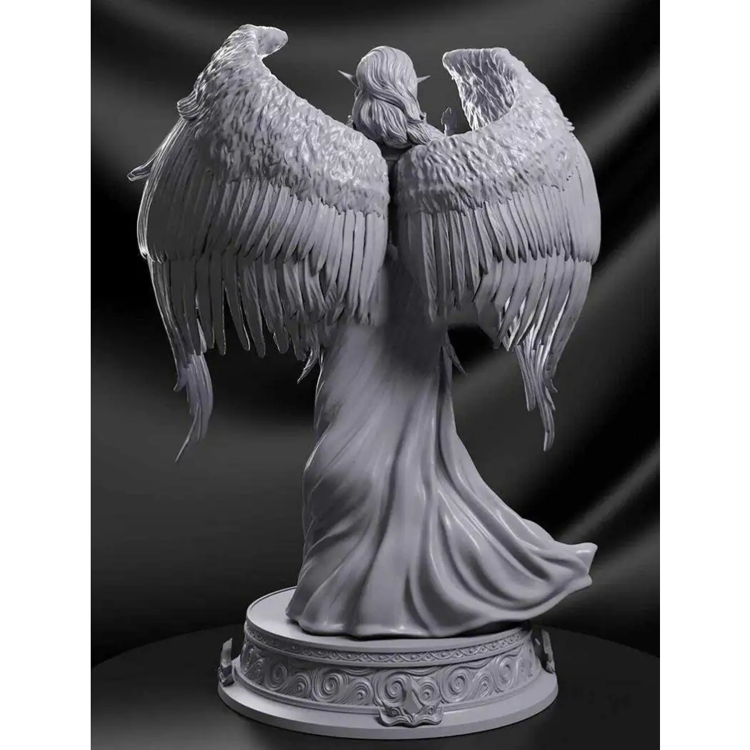 1/18 100mm 3D Print igure Model Kit Beautiful Girl Woman Warrior Angel Unpainted - Model-Fan-Store