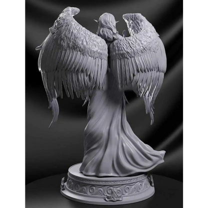 1/18 100mm 3D Print igure Model Kit Beautiful Girl Woman Warrior Angel Unpainted - Model-Fan-Store