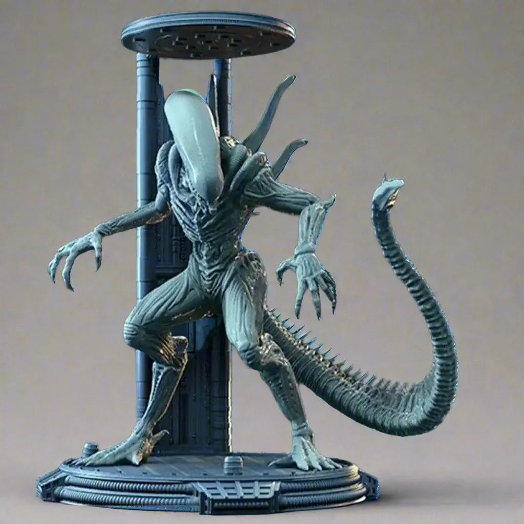 1/18 100mm 3D Print Model Kit Alien Hunter Unpainted