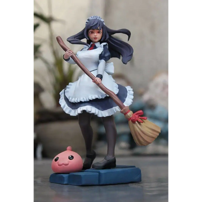 1/18 100mm 3D Print Model Kit Asian Beautiful Girl Housemaid Unpainted - Model-Fan-Store