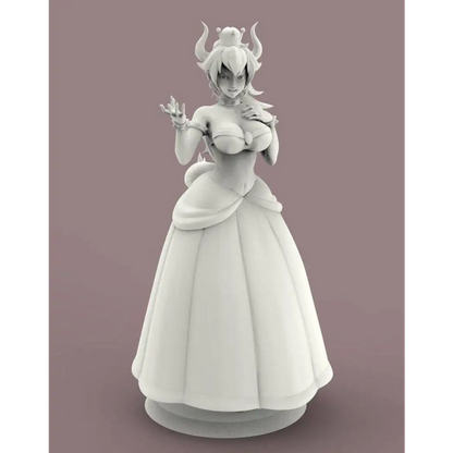 1/18 100mm 3D Print Model Kit Beautiful Girl Princess Devil Unpainted - Model-Fan-Store