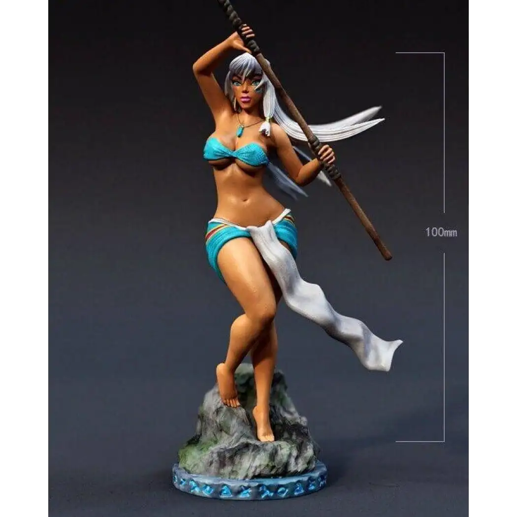 1/18 100mm 3D Print Model Kit Beautiful Girl Princess of the Seas Unpainted - Model-Fan-Store