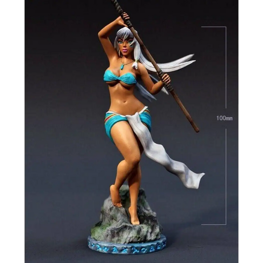 1/18 100mm 3D Print Model Kit Beautiful Girl Princess of the Seas Unpainted - Model-Fan-Store