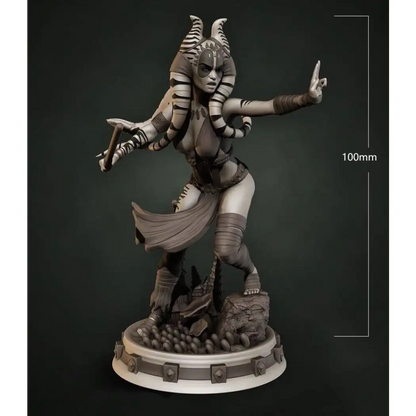 1/18 100mm 3D Print Model Kit Beautiful Girl Twi'lek Star Wars Unpainted - Model-Fan-Store