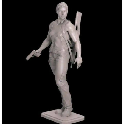 1/18 100mm 3D Print Model Kit Beautiful Girl Warrior Survivor Hunter Unpainted - Model-Fan-Store