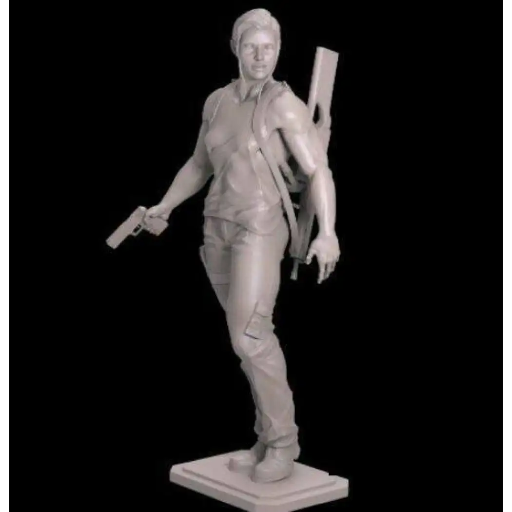 1/18 100mm 3D Print Model Kit Beautiful Girl Warrior Survivor Hunter Unpainted - Model-Fan-Store