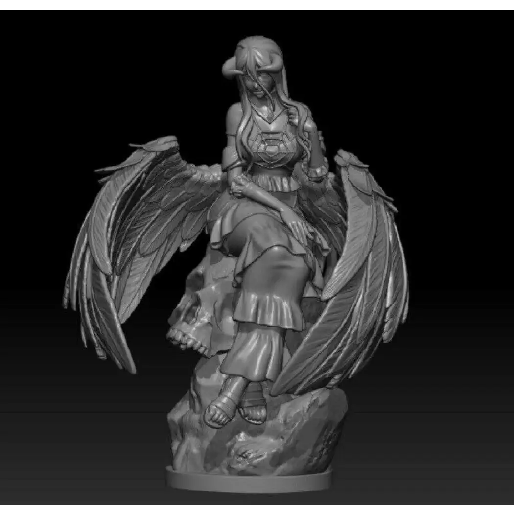 1/18 100mm 3D Print Model Kit Beautiful Girl Woman Angel Unpainted - Model-Fan-Store