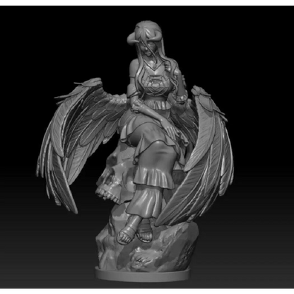 1/18 100mm 3D Print Model Kit Beautiful Girl Woman Angel Unpainted - Model-Fan-Store