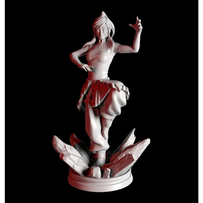 1/18 100mm 3D Print Model Kit Beautiful Girl Woman Fighter Unpainted A28 - Model-Fan-Store