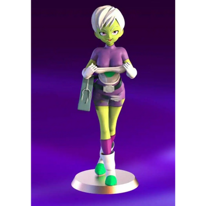 1/18 100mm 3D Print Model Kit Extraterrestrial Nudes Beautiful Girl Alien Unpainted - Model-Fan-Store