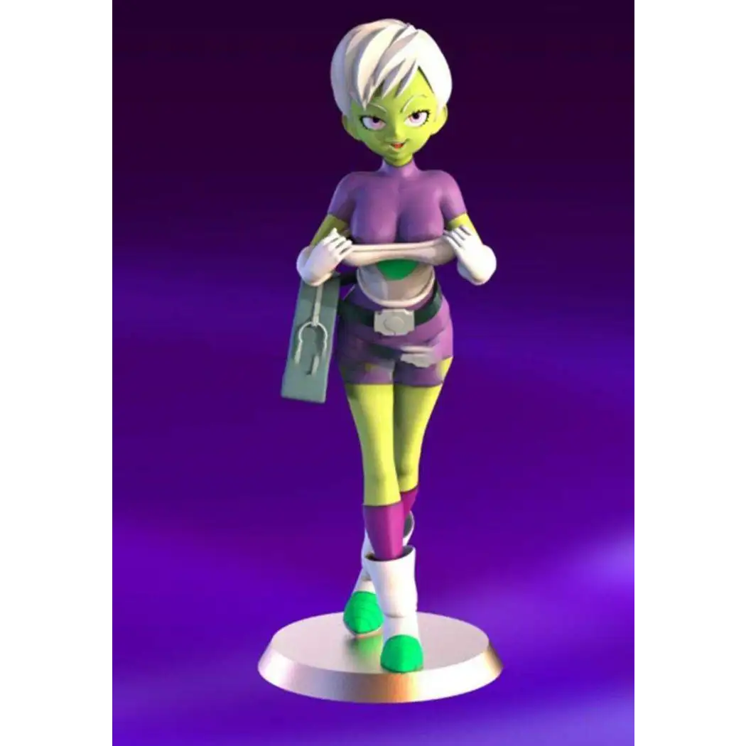 1/18 100mm 3D Print Model Kit Extraterrestrial Nudes Beautiful Girl Alien Unpainted - Model-Fan-Store