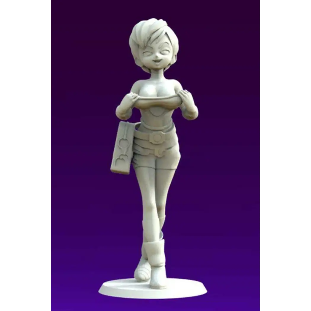 1/18 100mm 3D Print Model Kit Extraterrestrial Nudes Beautiful Girl Alien Unpainted - Model-Fan-Store