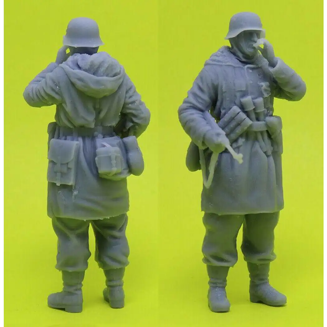 1/18 100mm 3D Print Model Kit German Soldier Infantry WW2 Unpainted - Model-Fan-Store