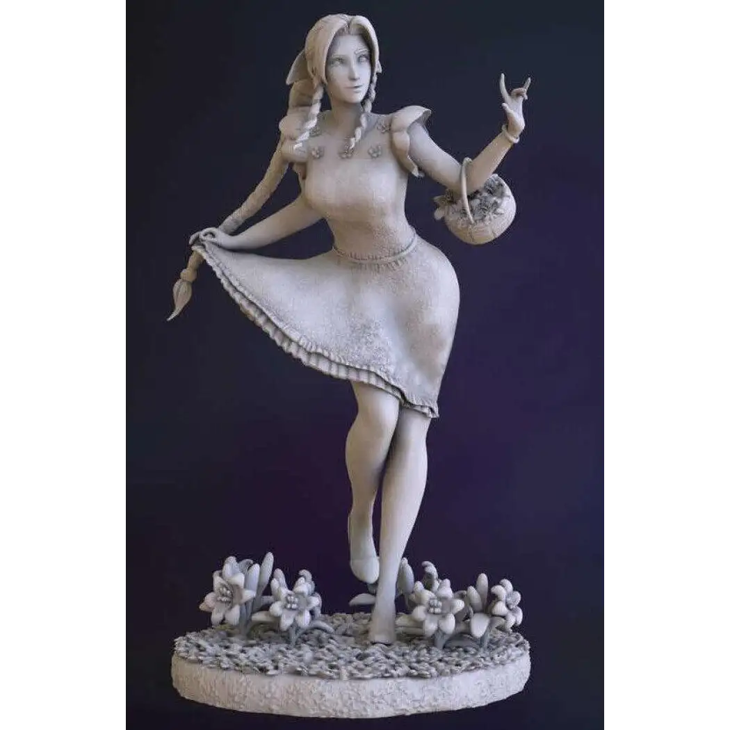 1/18 100mm 3D Print Model Kit Girl Little Red Riding Hood Unpainted - Model-Fan-Store