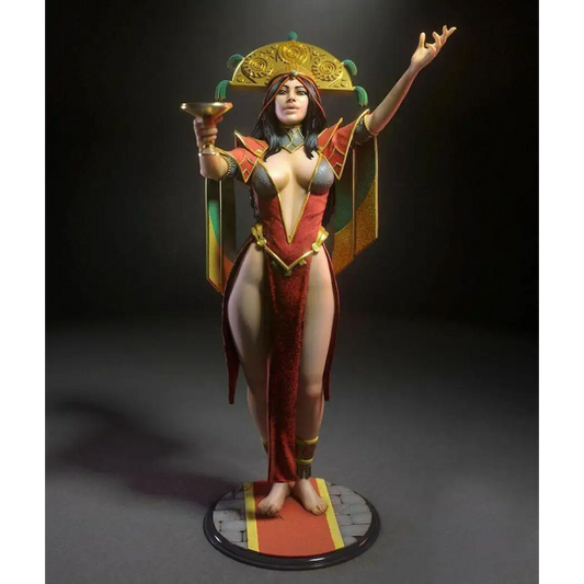 1/18 100mm 3D Print Model Kit Inca Beautiful Girl Woman Unpainted - Model-Fan-Store