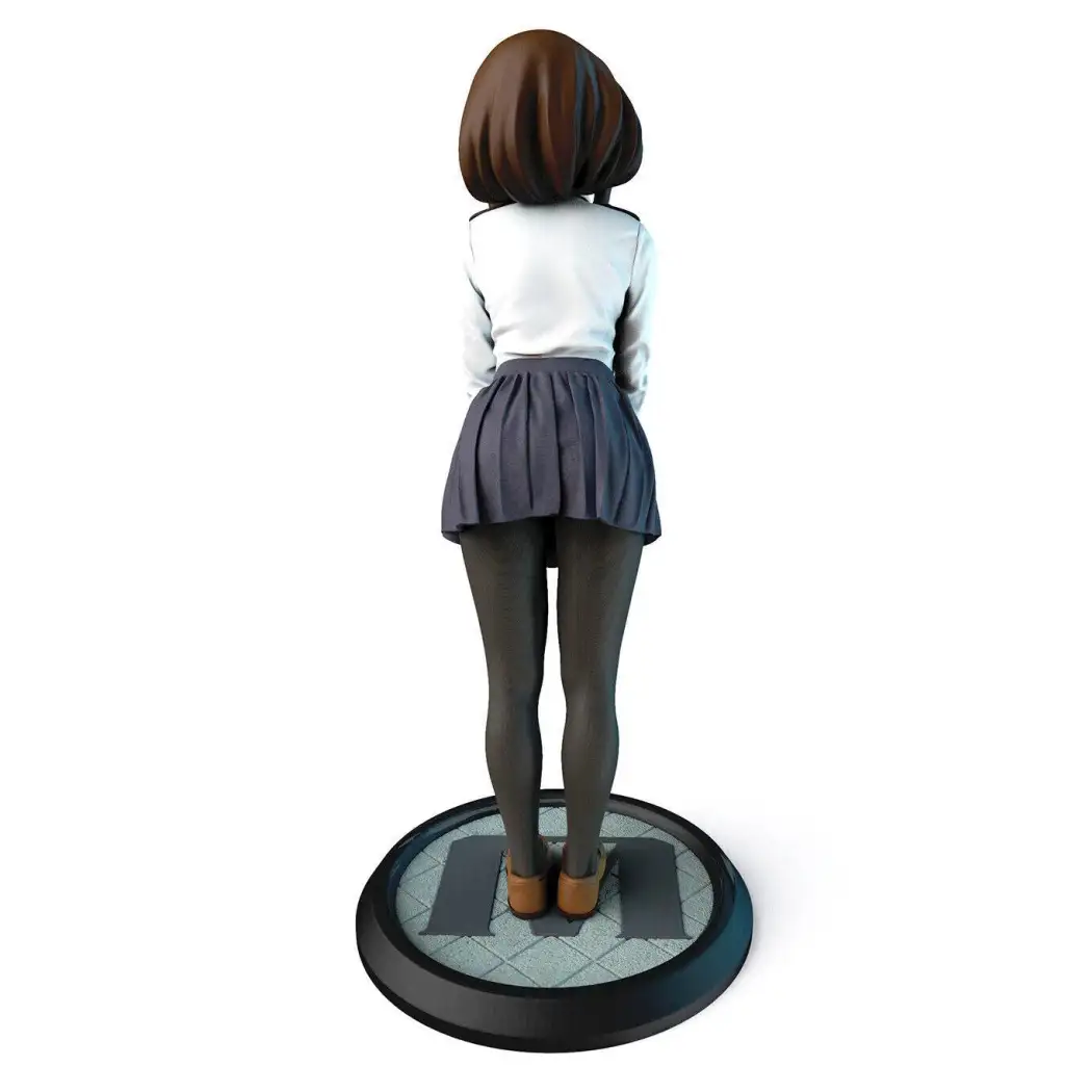 1/18 100mm 3D Print Model Kit Japanese Girl Schoolgirl Unpainted - Model-Fan-Store