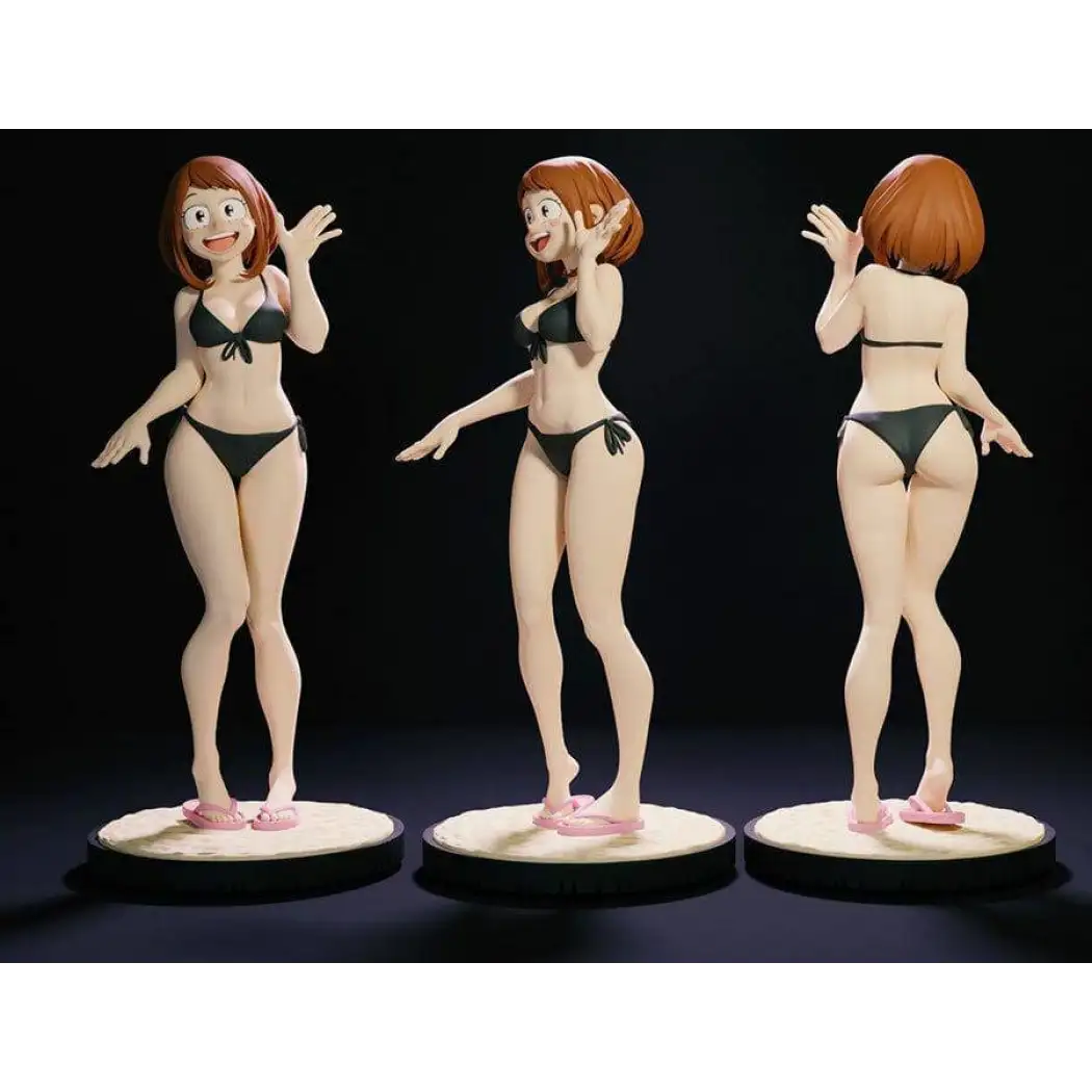 1/18 100mm 3D Print Model Kit Modern Asian Beautiful Girl Anime Unpainted - Model-Fan-Store