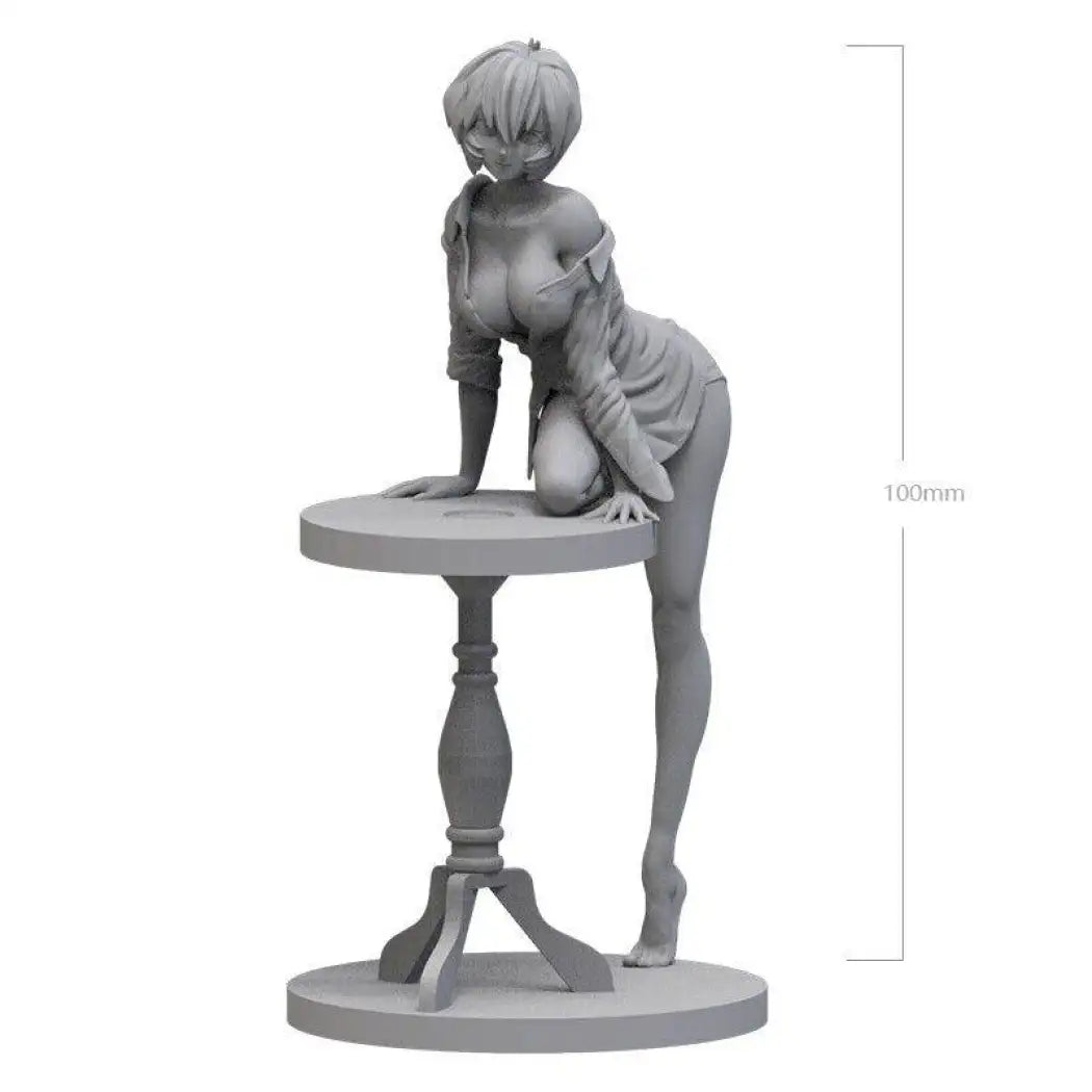 1/18 100mm 3D Print Model Kit Modern Beautiful Girl Maid Fantasy Unpainted - Model-Fan-Store